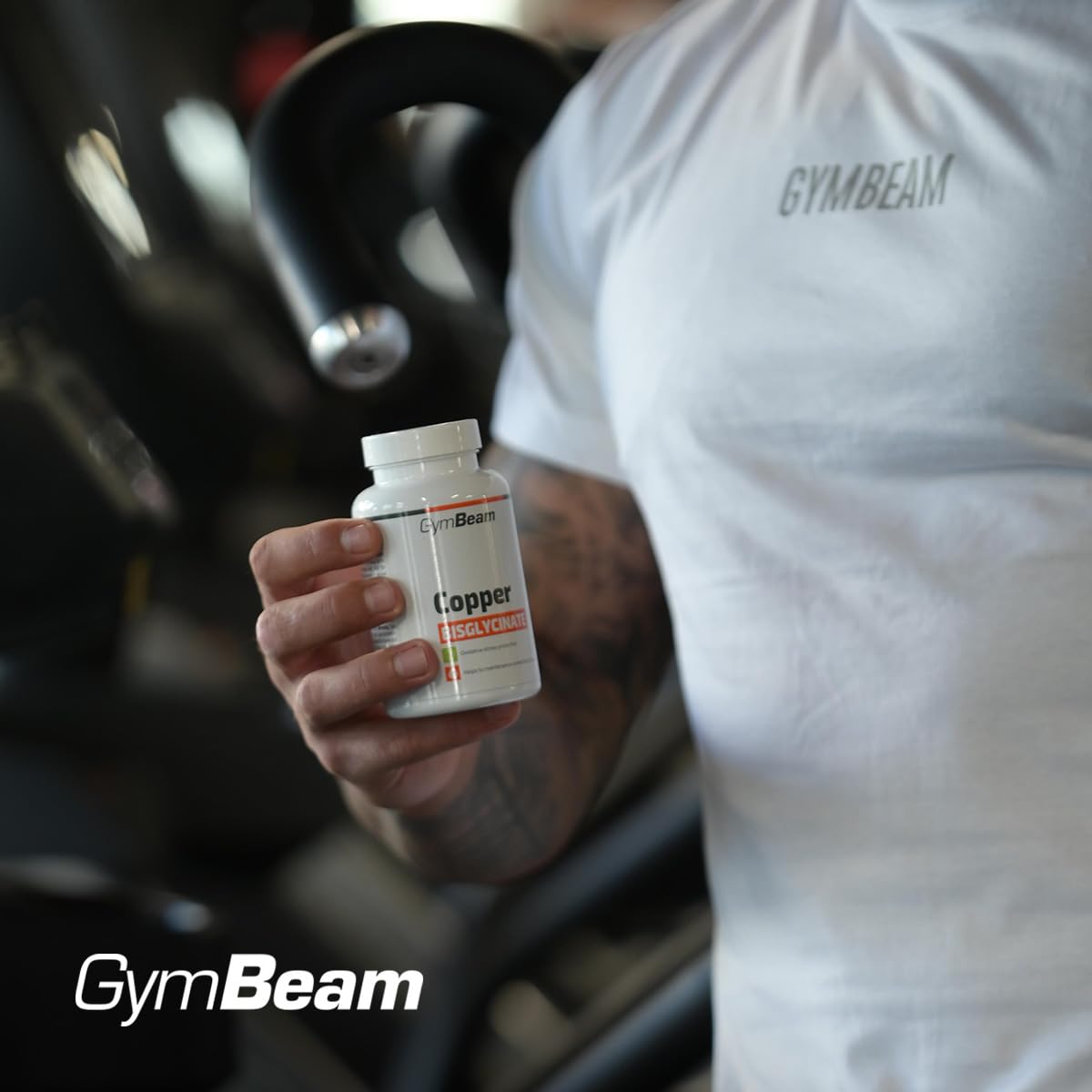 GymBeam Bisglicinato di Rame 1mg 120 Capsule Integratore