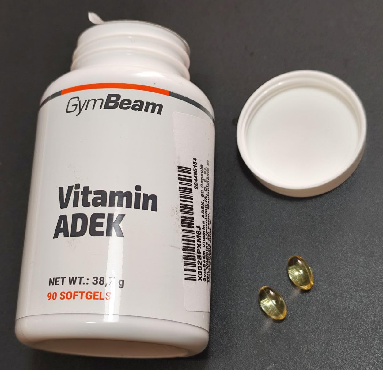 GymBeam Vitamine ADEK 90 Capsule Liposolubili A D E K
