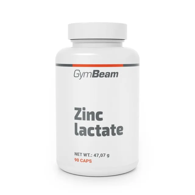 GymBeam Lattato di Zinco Capsule Vegane 15 mg