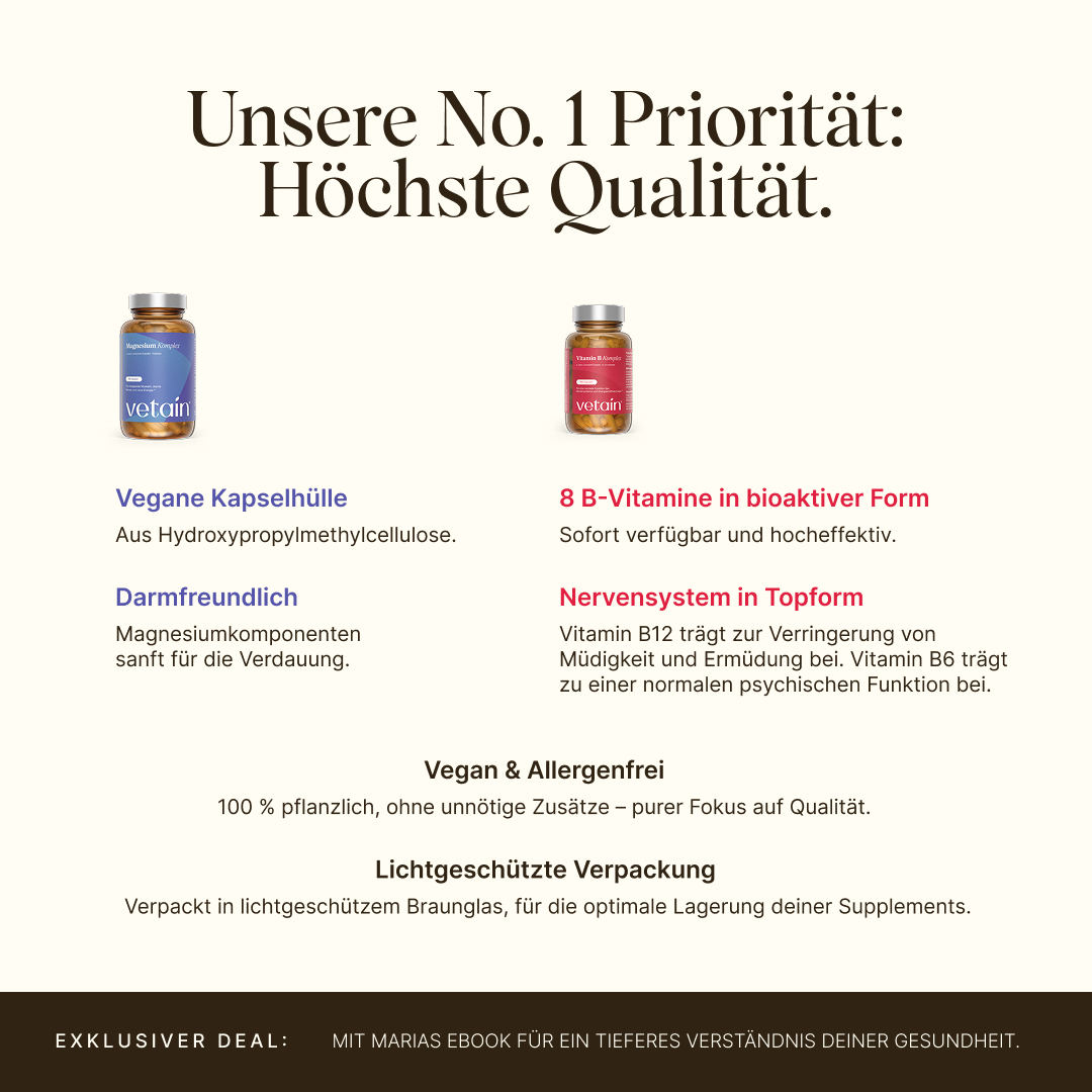 Vetain Bundles Vital Bundle magnesio + vitamina B eBook