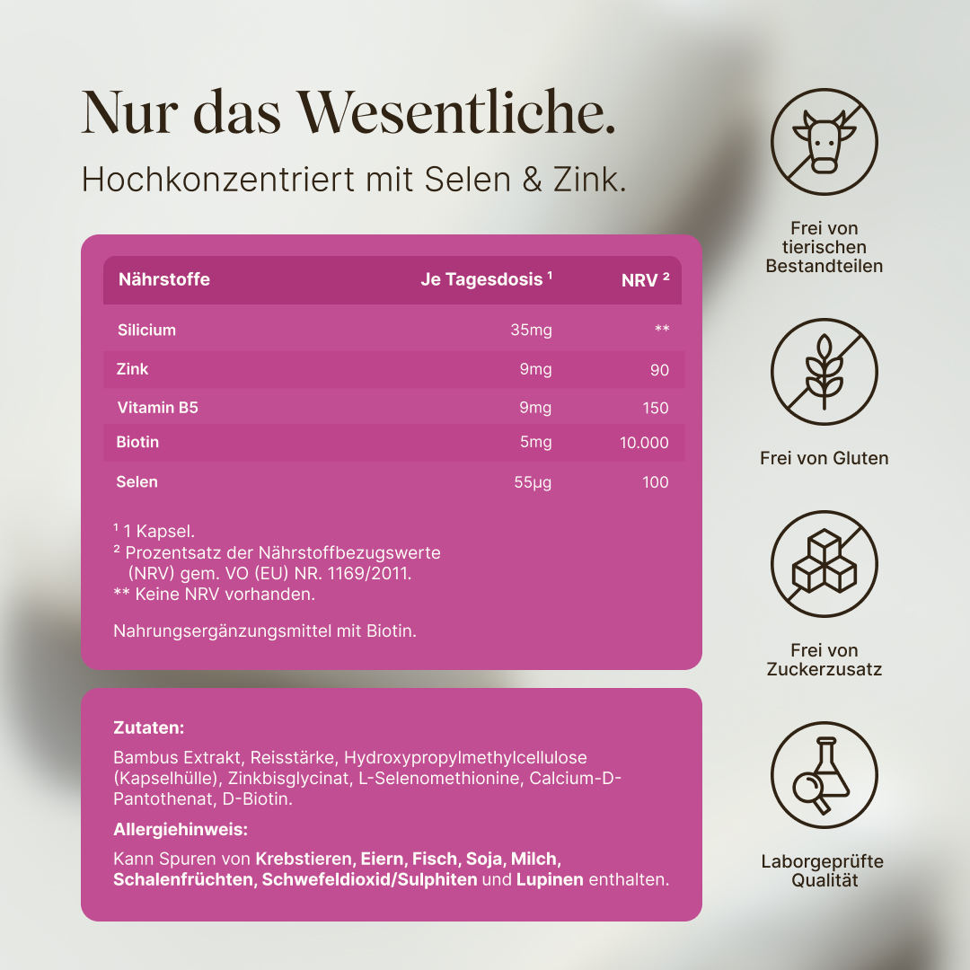 Vetain Biotin Complex Biotina Capsule Capelli Pelle 120 Pezzi