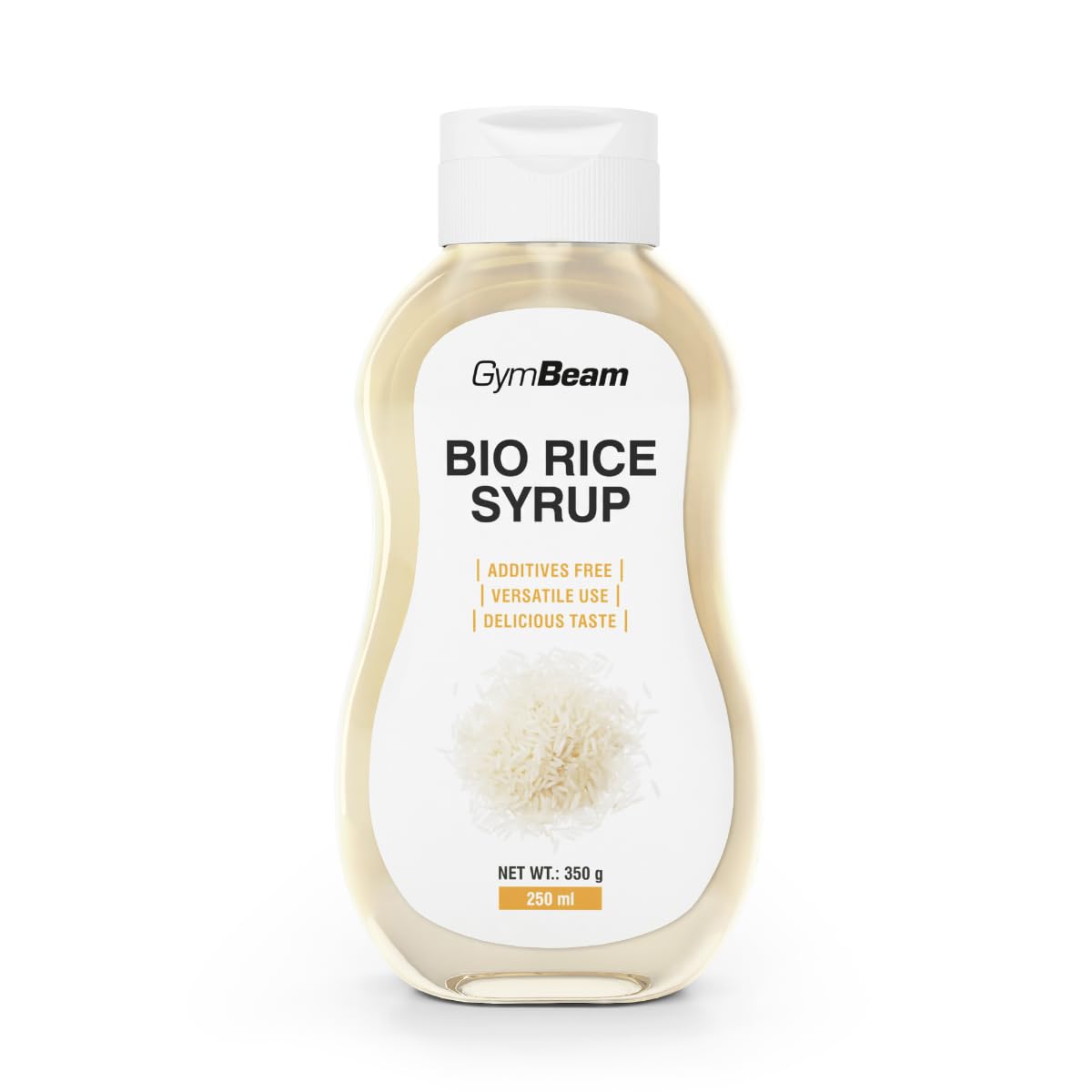 GymBeam Alimentazione Sciroppo di Riso BIO 250 ml Caramello