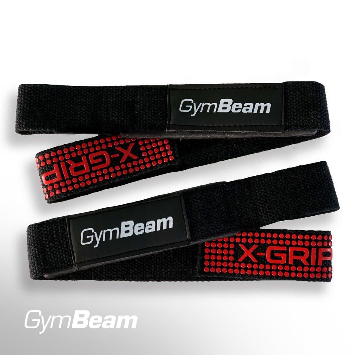 GymBeam X-Grip Cinghie Sollevamento Straps 60x4 cm