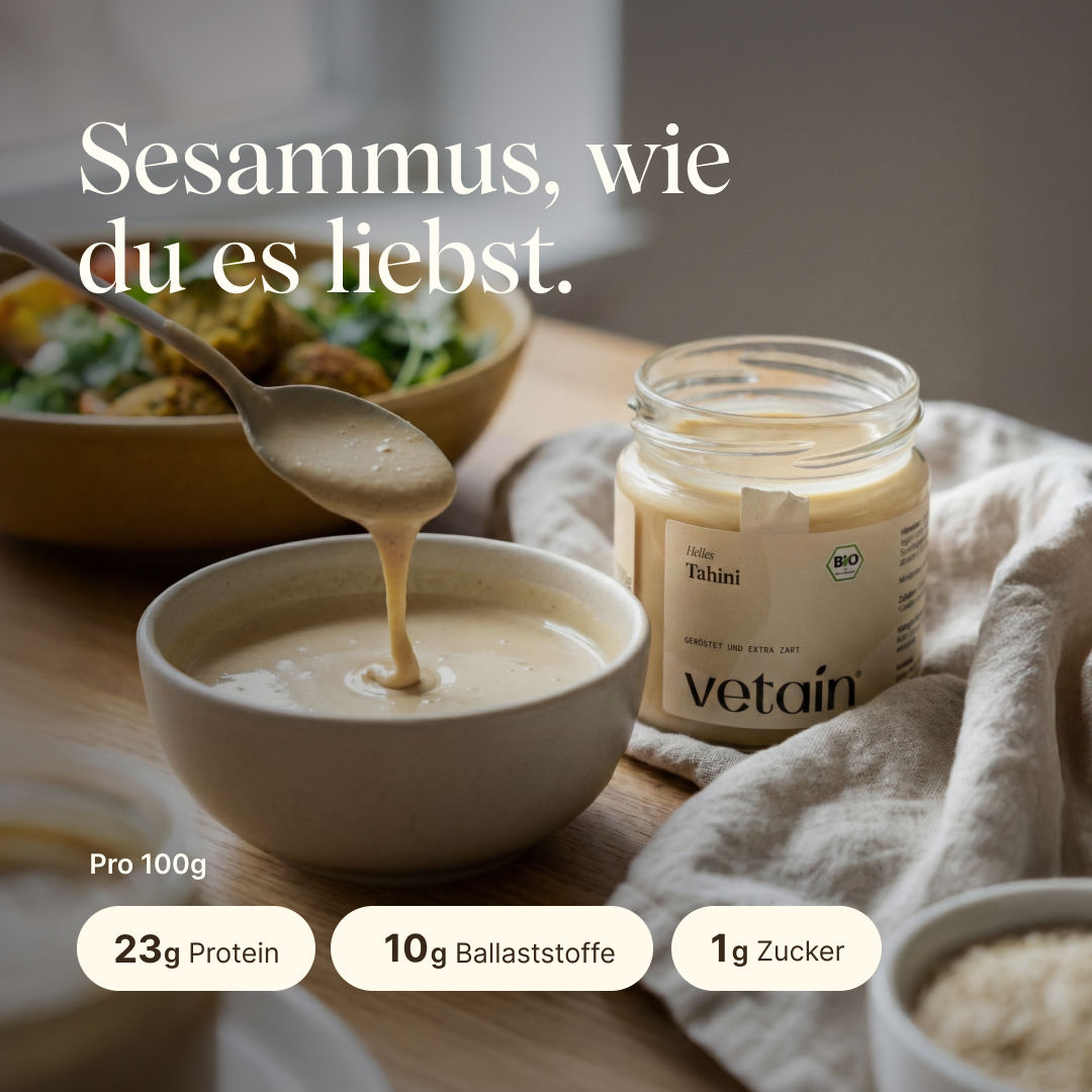 Vetain Tahini Chiaro Bio Crema 200 g sesamo