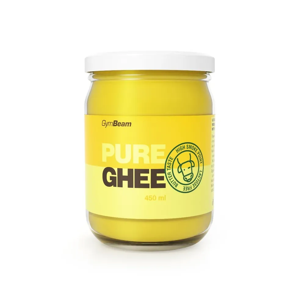 GymBeam Ghee Puro 450g Burro Chiarificato Senza Lattosio