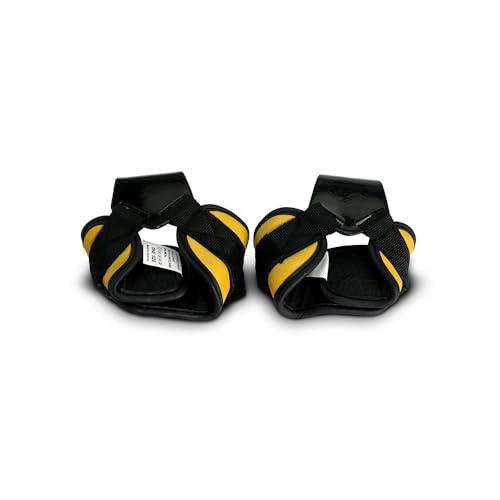GymBeam Accessori Ganci Palestra Pelle e Acciaio