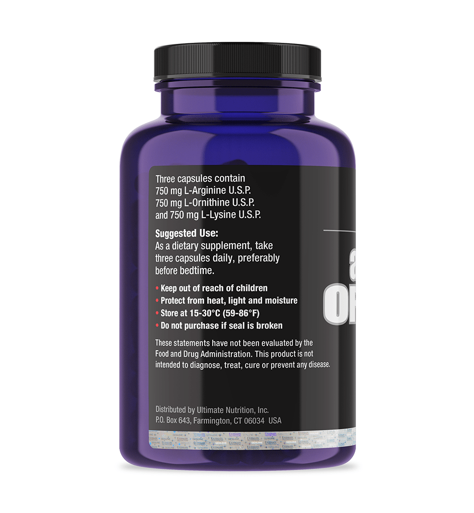 Ultimate Nutrition Arginine Ornithine Lysine aminoacidi 2250 mg