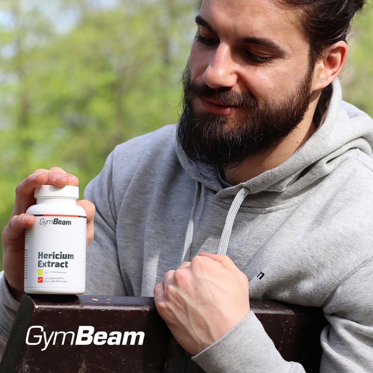 GymBeam Hericium Erinaceus 500 mg Capsule Memoria