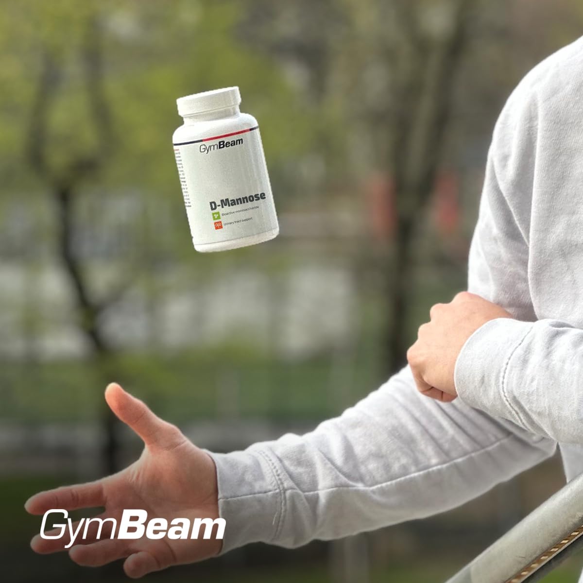 GymBeam D Mannosio Integratore 90 Capsule 1500 mg Vie Urinarie