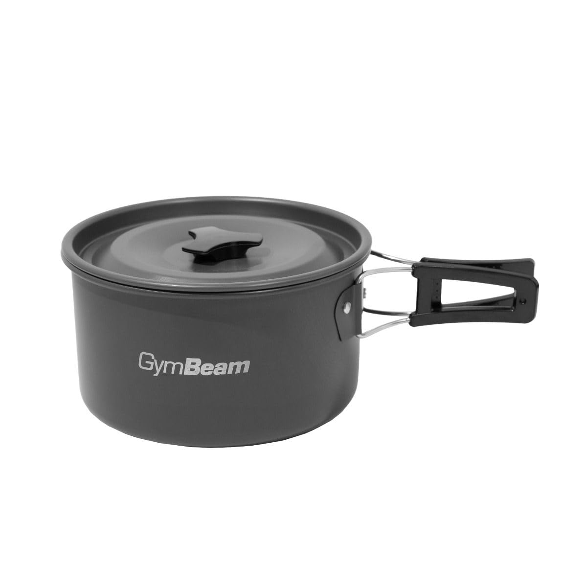 GymBeam Set Pentole Campeggio alluminio 3 pezzi