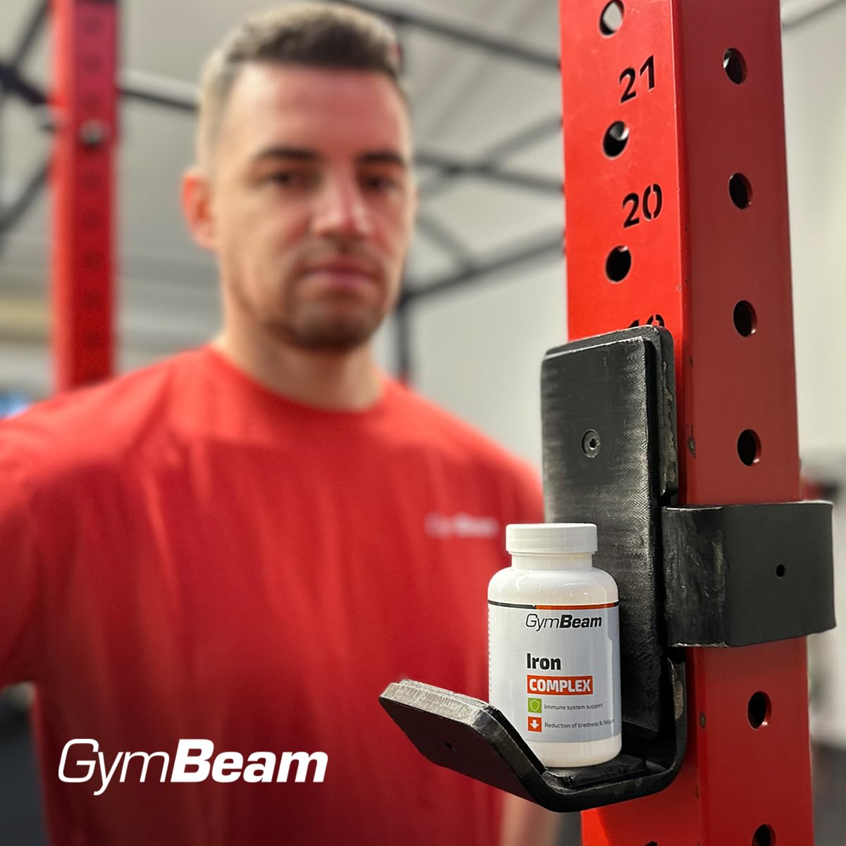 GymBeam Minerali Iron Complex Ferro 120cps Zinco Vitamina C