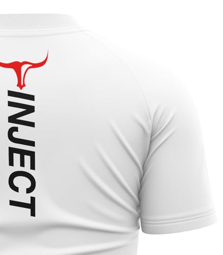 INJECT Performance Raglan T-Shirt Tecnica Bianca