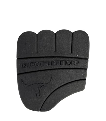 INJECT NUTRITION Accessori Training Grip Pad Gomma Nera Palestra