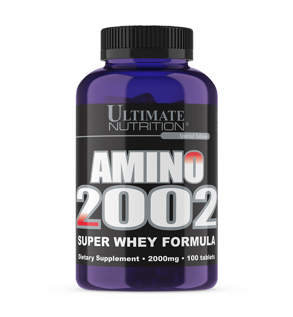 Ultimate Nutrition Amino 2002 aminoacidi compresse 100ct whey