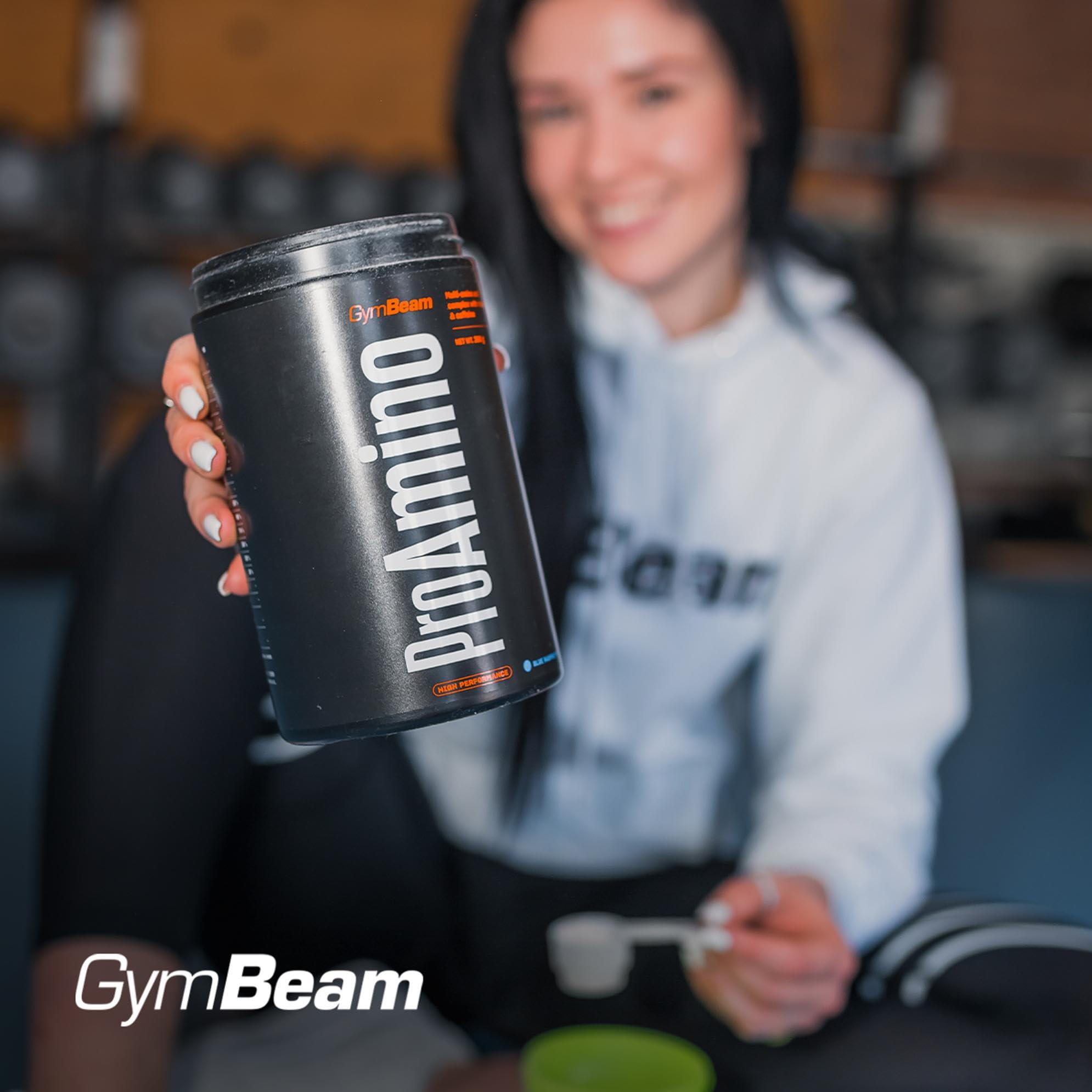 GymBeam ProAmino EAA Polvere BCAA Arancia 390 g