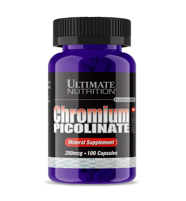 Ultimate Nutrition Chromium Picolinate Integratore 200 mcg Compresse