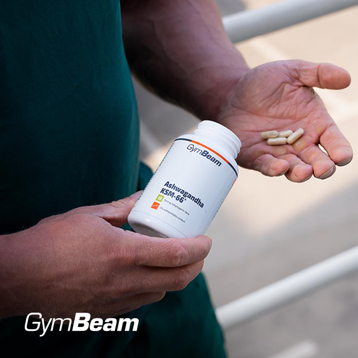 GymBeam Ashwagandha KSM-66 Capsule 90 cps 500 mg