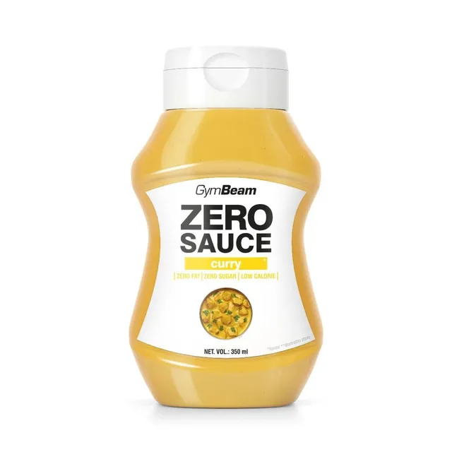 GymBeam Alimentazione Salsa Zero Curry 350 ml senza zuccheri