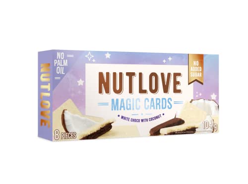 AllNutrition Nutlove Magic Cards biscotti cocco senza zucchero 104 g