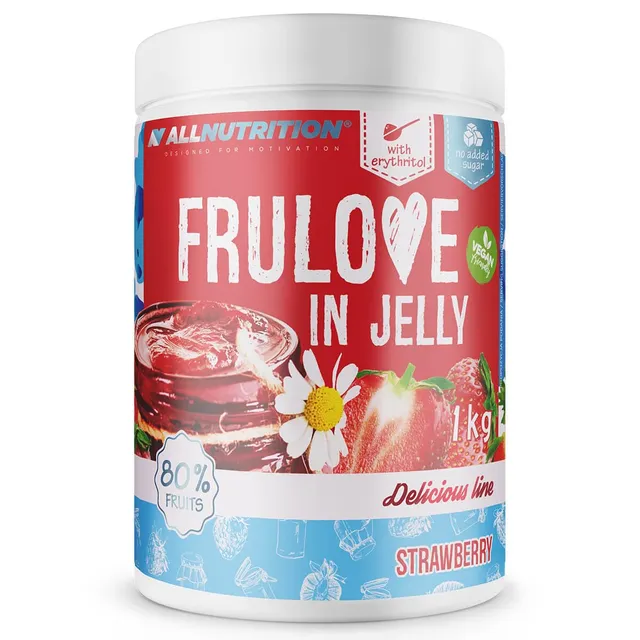 AllNutrition Frulove Marmellata Fragola senza zucchero 1000 g