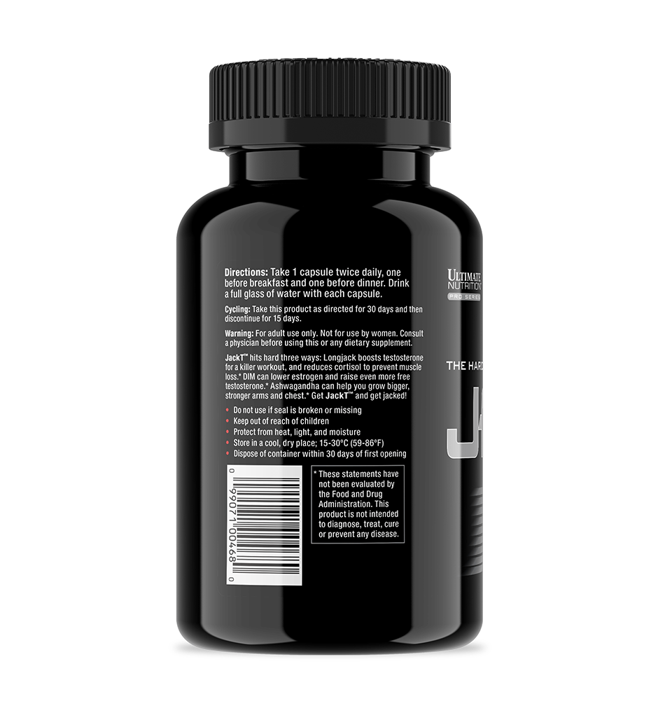 Ultimate Nutrition Jackt Capsule Booster Testosterone Longjack