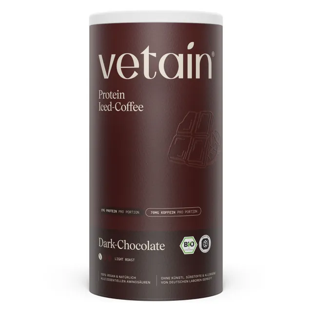 Vetain proteine in polvere iced-coffee dark chocolate 540g bio