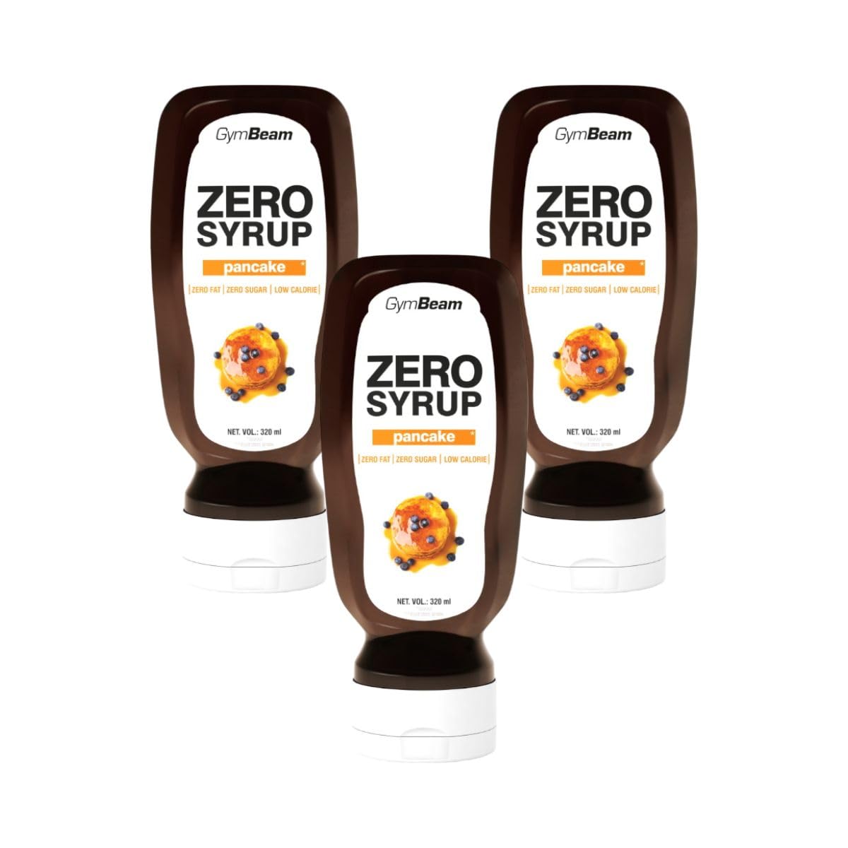 GymBeam Sciroppo Zero sciroppo pancake 320 ml zero zuccheri
