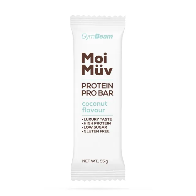 GymBeam MoiMüv Pro Barretta Cocco 12x55 g Proteica