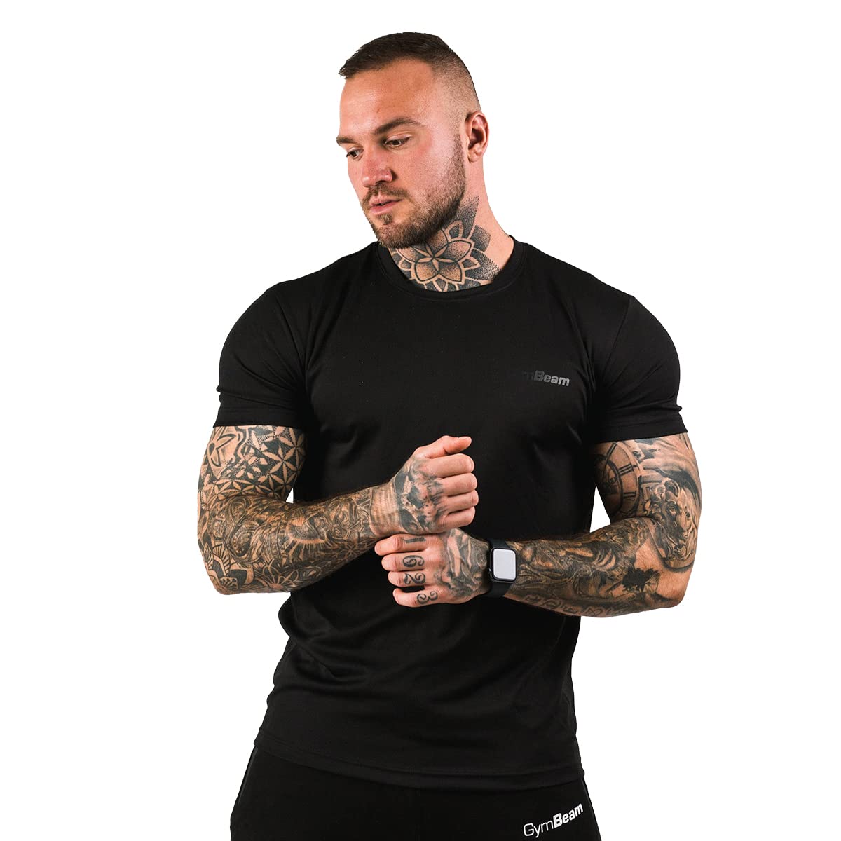 GymBeam TRN Maglietta Uomo t-shirt palestra poliestere