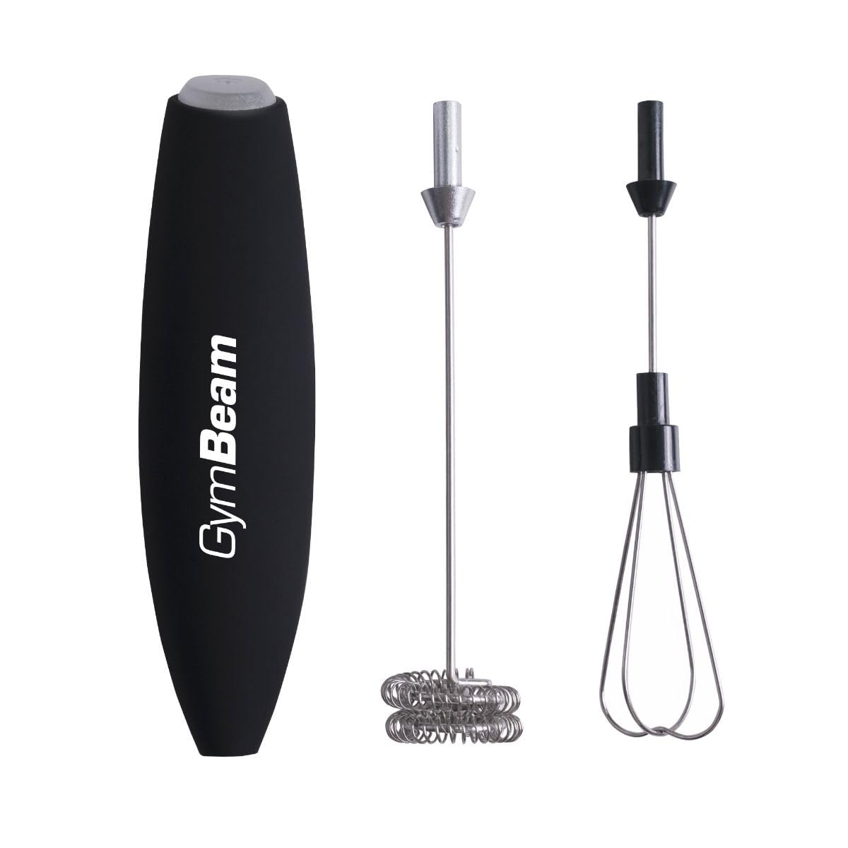 GymBeam Montalatte Portatile frullino latte con supporto schiuma cremosa