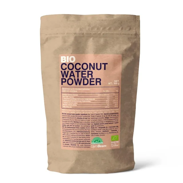GymBeam Alimentazione Acqua di Cocco BIO polvere 100 g