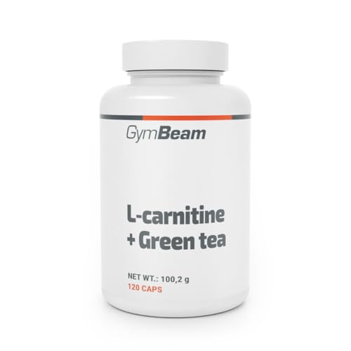 GymBeam L-Carnitina Tè Verde Bruciagrassi 120 Capsule Vegane