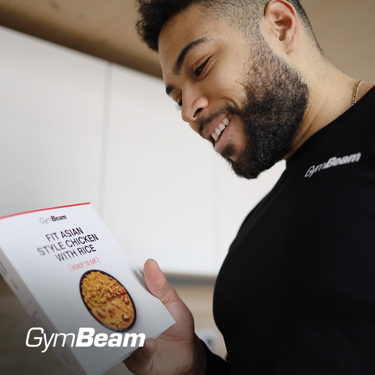 GymBeam Proteine Pollo Riso Asiatico pasto pronto 420g cocco