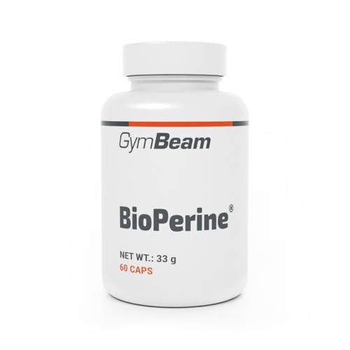 GymBeam Bioperine Integratore Pepe Nero 60 Capsule Piperina 95% Vegano