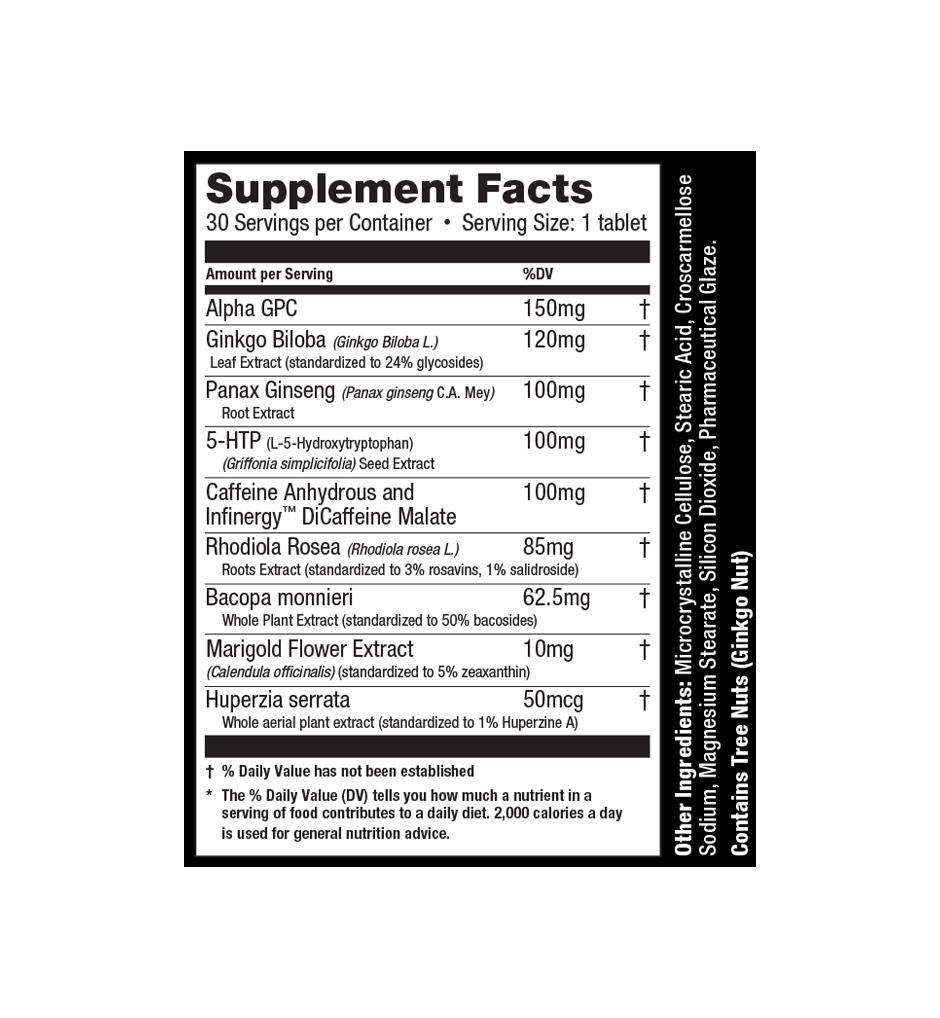 Ultimate Nutrition Cheat Code Nootropic Compresse Gamer Focus