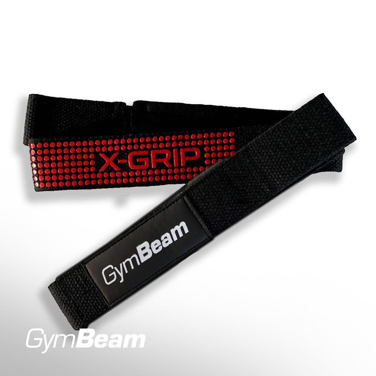 GymBeam X-Grip Cinghie Sollevamento Straps 60x4 cm