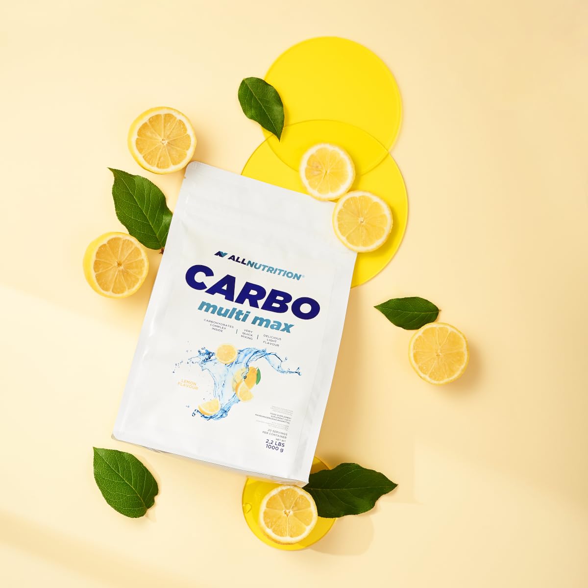 AllNutrition Carbohydrates Carbo Multi Max carboidrati fragola 1 kg