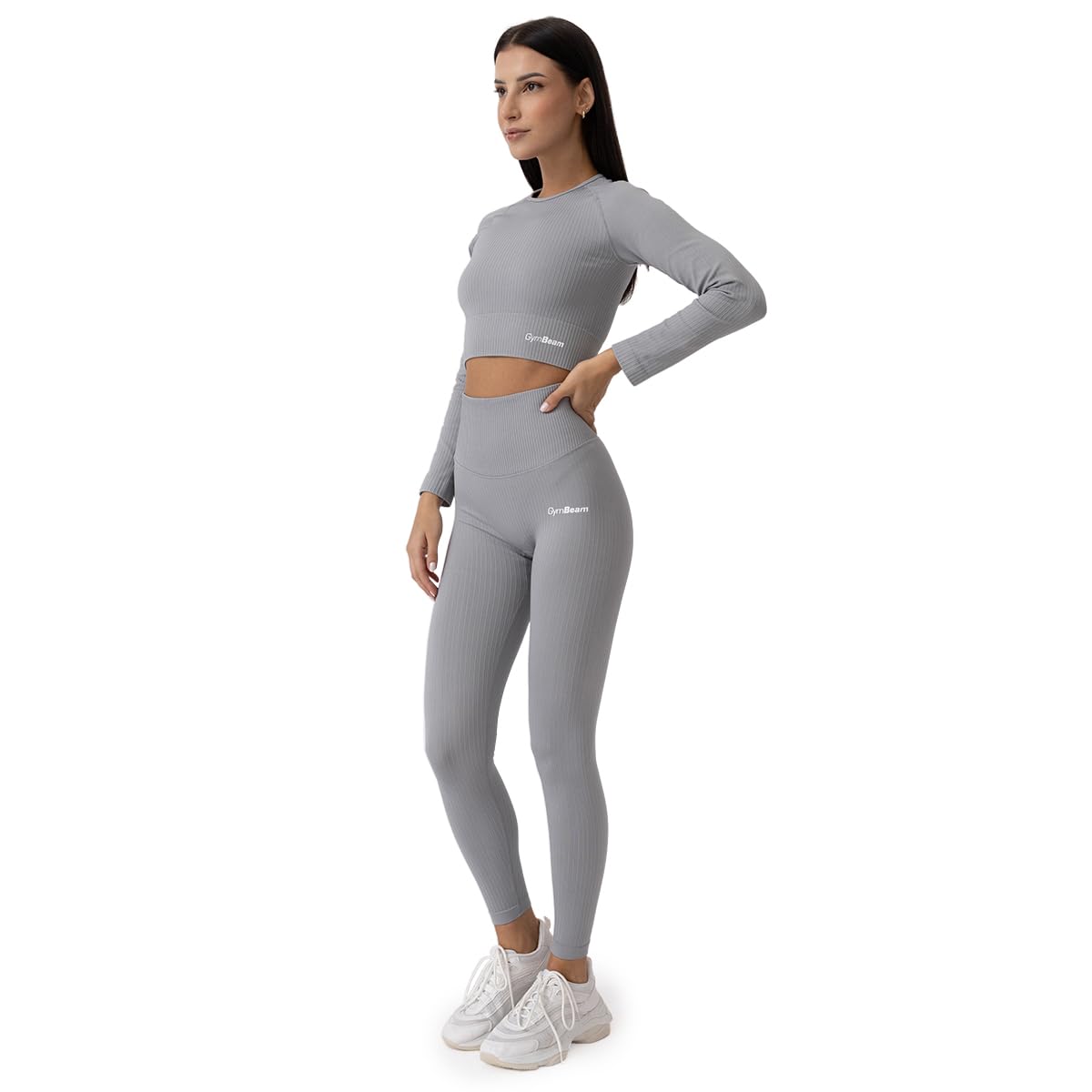 GymBeam Flo Leggings Coste Donna seamless push-up