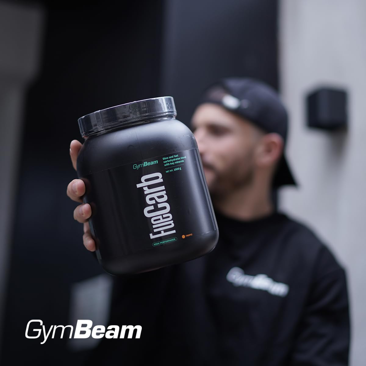 GymBeam FueCarb Carboidrati 1000 g Tropicale Energia
