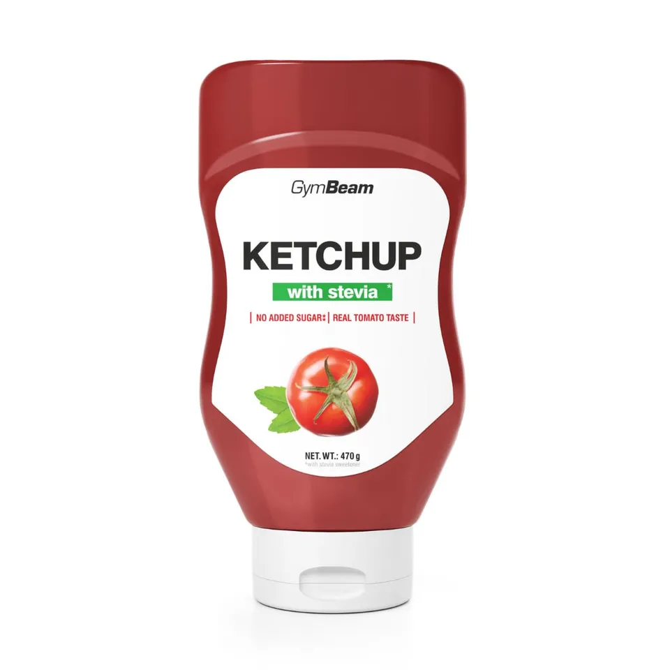 GymBeam Ketchup Stevia Salsa Pomodoro 470 g Light