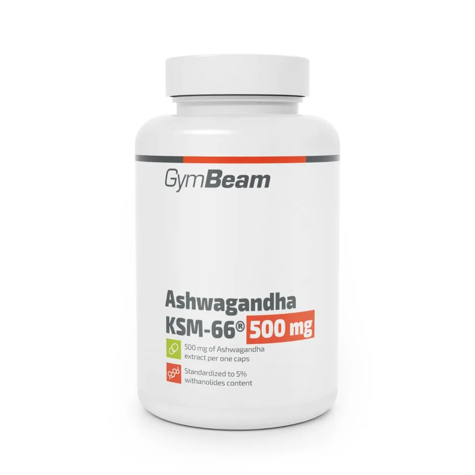 GymBeam Ashwagandha KSM-66 500 mg Capsule Stress