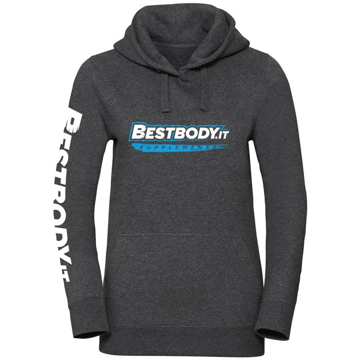 Best Body Felpa Donna Grigio Scuro Cotone Taglia M