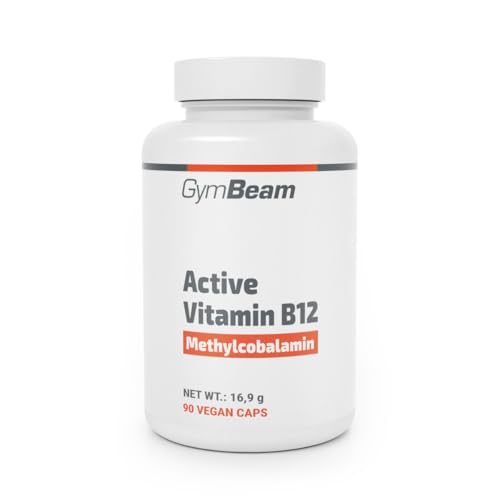 GymBeam Vitamina B12 Metilcobalamina 60 cps energia