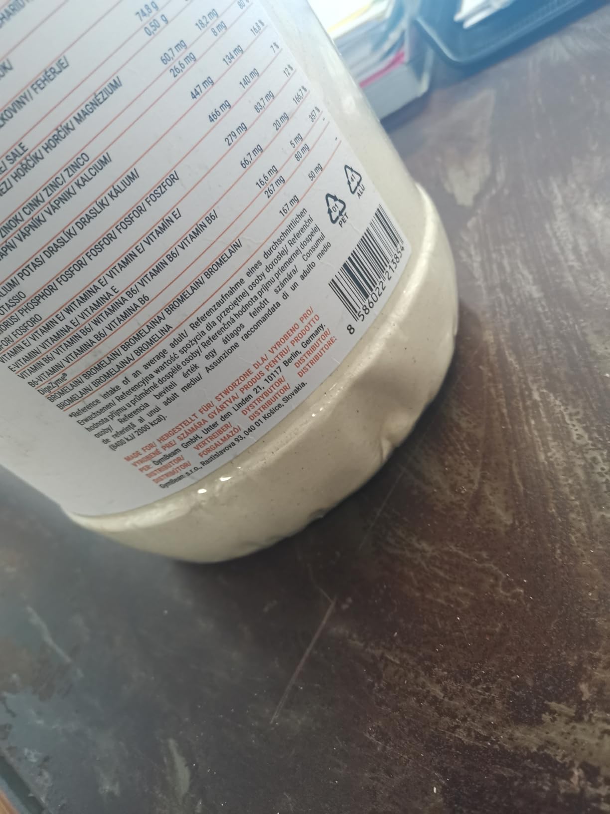 GymBeam Proteine Just Whey 1000 g Caramello Salato 22,4 g