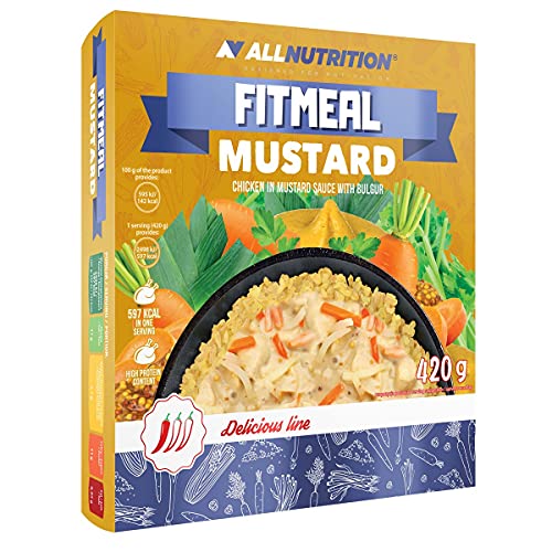 AllNutrition FITMEAL Pasto Pronto Pollo Senape 420 g proteico