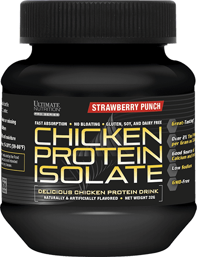 Ultimate Nutrition Chicken Protein Isolate proteine cioccolato 32g