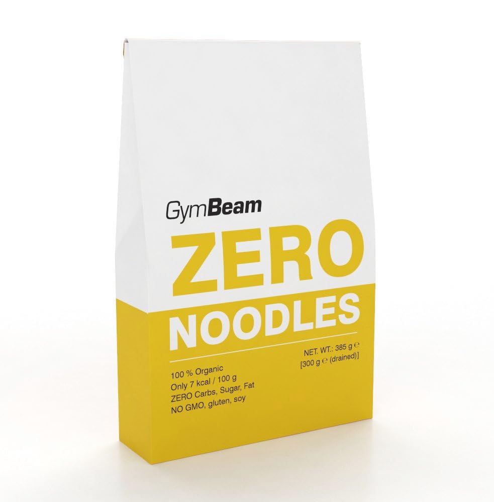GymBeam Noodles Zero Bio pasta konjac 385g vegana