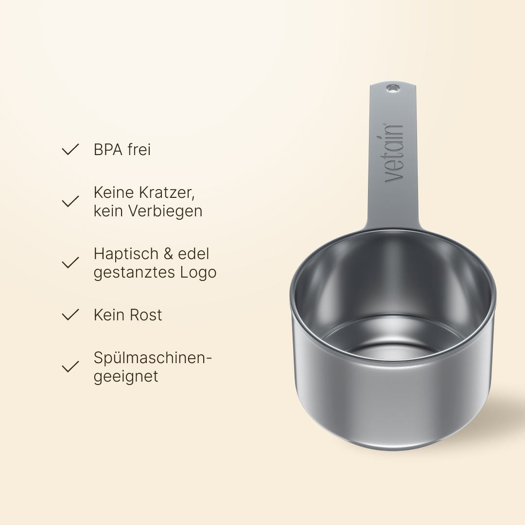 Vetain Zubehör Scoop Misurino Acciaio Inox con Logo