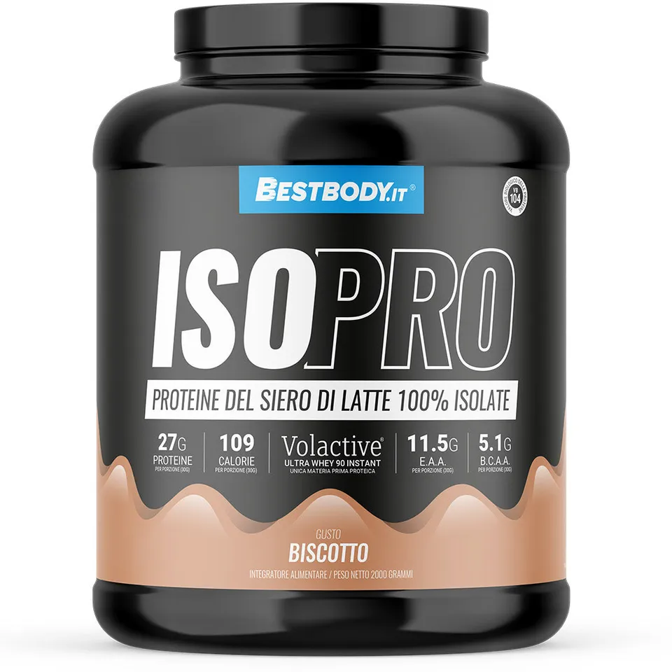 Best Body IsoPro Volactive Proteine Isolate Cioccolato 2 Kg