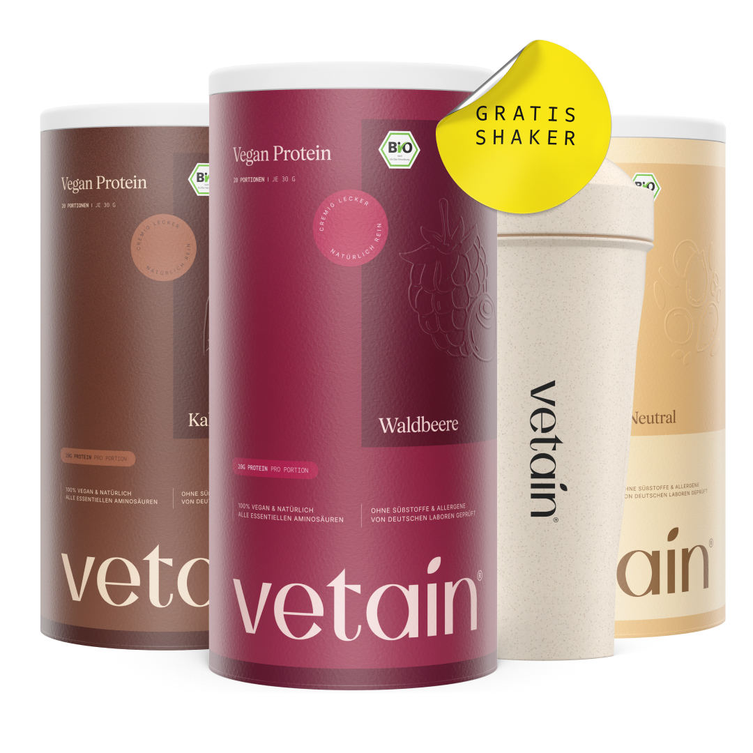 Vetain Bundles Proteine in Polvere Vegane Premium 3+Shaker